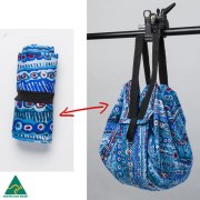 Aboriginal Art Fold Up Bag | Murdie Morris